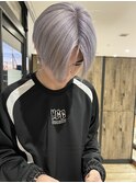 センターパート　グレーシルバー