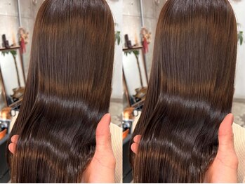 ヴィップルーム(viproom)の写真/【カット＋縮毛矯正＋艶髪縮毛矯正¥18800】痛みを最小限に抑える施術。前髪縮毛矯正も。【四街道】