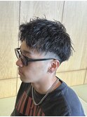 波巻きスパイラルパーマツイストスパイラルパーマシャドウパーマ
