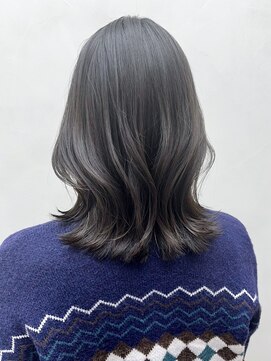 アイティー バイ アルバム 中野店(IT by ALBUM) くびレイヤーカーキベージュニュアンスカラー美髪_ba498051