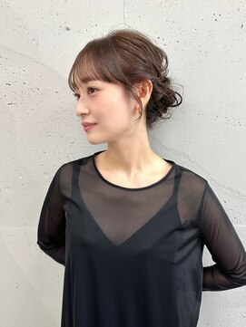 シーク 天神(SEEK) 松尾菫菜/ヘアセット/韓国ヘア/アップスタイル
