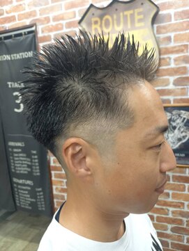 バーバ アンド ビューティーサロンヤマモト(Barber＆Beauty salon yamamoto) ハイフェードスキン