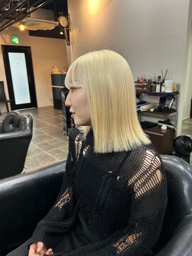 リゲル(rigel) ムラのない抜きっぱなしブロンド