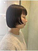マッシュボブ×ブルーブラック