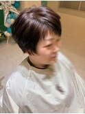 アシメマッシュショート