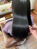 【白髪染めもOK◇ケア】カラー+うるツヤ修復トリートメント￥12100→