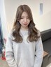 【韓国スタイル】カット+オイルカラー+超音波トリートメント ￥18700→￥13200
