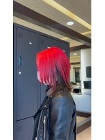 プロデュース 淵野辺店(Produce)&nbsp;レッドカラー/インナー/個性派[淵野辺/淵野辺駅]