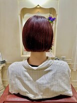ヘアーアンドカラー プラーチェ(hair&color Plaatje) 切りっぱなしボブ　ミニボブ