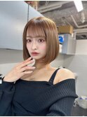 韓国ヘア　2wayバング  レイヤーカット くびれヘア  顔周り