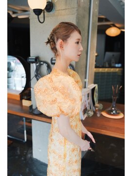 アザー(o. the .r) タイトなヘアアレンジ