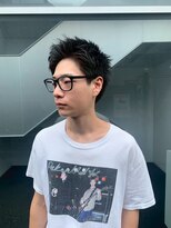 アース 高円寺店(HAIR & MAKE EARTH)&nbsp;刈り上げないアップバングショート〔@earth_kouhei 〕