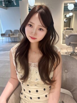 マインバイアフロートギンザ(MYNE by AFLOAT GINZA) レイヤーカット/透明感カラー/韓国ヘア