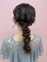 シーズン 大阪(SEASON)&nbsp;【ヘアセット】編みおろし/カジュアルアレンジ/梅田駅