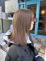 ヘアーメイクオズ(hair make O/S)&nbsp;【KON】顔周りレイヤー美髪ヘアおくれ毛