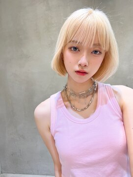 レニーバイエース(LANY by ACE) 【LANY 横浜】 抜きっぱなしブロンド×ボブ