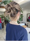 ルーズヘアアレンジ