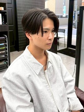 ソレイユ バイ アルフレッド(SOLEIL by alfRed) 韓国センターパート　韓国メンズヘア