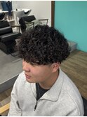 細め波巻きスパイラル