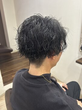 波巻きスパイラルパーマ