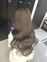 ラピス 大阪アメ村店(Lapis)&nbsp;オリーブグレージュカラー/オリーブ/ケアブリーチ/髪質改善