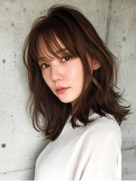 アンドレイ 表参道(andrey) 着物ヘア/大人ガーリー/ダークアッシュ/似合わせカット/表参道