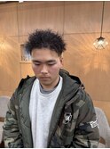 石橋阪大前/ブッダパーマ/メンズカット/ツイストパーマ/短髪