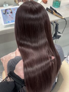 ロンドメリア 天神大名店(Lond Melia) 黒髪カタログ/オリーブグレー/ココアベージュ/小顔に見せるヘア