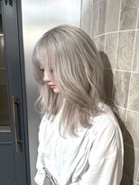 エルサ ザ リープ(ELSA the leap) 【ブリーチカラー/ダブルカラー】ホワイトミルクティーベージュ