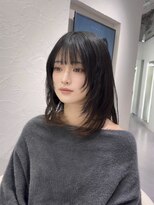 ウィーニード 名古屋(WENEED)&nbsp;ミディアム/顔周りカット/レイヤー