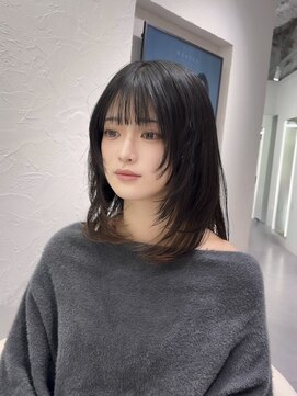 ウィーニード 名古屋(WENEED) ミディアム/顔周りカット/レイヤー