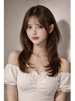 TMJ&nbsp;熊本/韓国ヘア×コテ巻きパーマ×透明感カラー