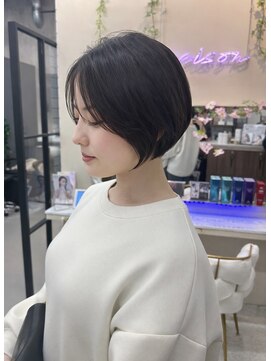 メゾン 吉祥寺北口(MAISON) 丸みショートボブ × 小顔シルエット