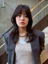 マッシュ 北堀江(MASHU)&nbsp;レイヤーカット/ハッシュカット/顔周り/前髪カット/透明感カラー