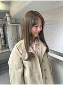 オリーブカラー/オリーブベージュ/ベージュカラー/髪質改善