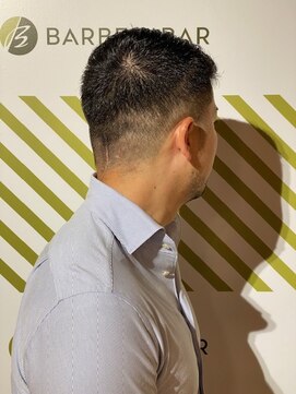 バーバーバー 四谷(BARBER-BAR) ビジネス/爽やか/メンズカット/刈り上げ/フェード/メンズパーマ