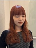 【大前晴奈】《＠manmaruno867》カシスレッドロングレイヤー夏