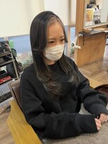 ラッシュヘアエン(Rush hair en)&nbsp;フェイスフレーミング×レイヤーカット