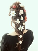 ムーブ&ラボール お花畑な!感じ!ヘアセット!!