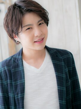 グルーミングサロン バーバー キャッスル 北浦和西口(Grooming salon Barber Castle) 動きをつけた大人めショートｊ