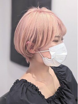 ジエクト 本店(The Ect) マッシュヘア×サマーカット×シースルーバング