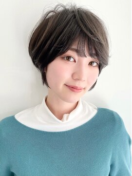 ヴェイン 渋谷(vain) 20代30代40代小顔ハンサムショートアッシュブルーブラック