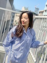 ヘアーアンドフェイス ヌンク(Hair&Face nunc)&nbsp;ヌンク/三田/田町/大保/ロング/ゆるふわ/イルミナカラー/メンズ