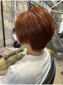 ツヤ感オレンジ