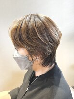 レイ 万博記念公園店(Ray)&nbsp;ショートウルフ/ショートボブ/ショートハイライト/つくば美容室