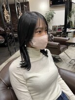 アールトゥーヘアー(art To Hair)&nbsp;ヨシンモリ／黒髪／前髪