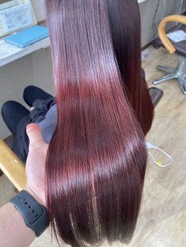 イースタイル 志都呂店(e-style com’s hair) 最先端カラーによる発色が実現できます#恒吉