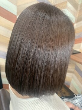 ココカラ(Kokokala) #髪質改善TOKIO #カラー #内巻きボブ