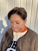 ジップ 浜田店(zip)&nbsp;ツーブロック　アウターカラー