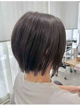 グリー ヘアープロデュース(Gree hair produce) 【Gree金子】切りっぱなしボブ/アッシュ系/透明感カラー